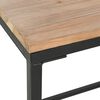 vidaXL Γραφείο με Συρτάρια 100 x 50 x 76 εκ. Μασίφ Ξύλο Ελάτης/Ατσάλι