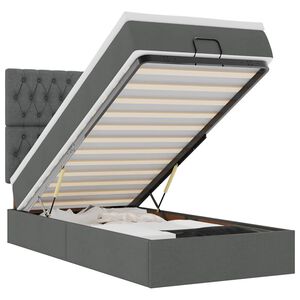 vidaXL &Omicron;&theta;&omega;&mu;&alpha;&nu;&iota;&kappa;ό &kappa;&rho;&epsilon;&beta;ά&tau;&iota; &mu;&epsilon; &sigma;&tau;&rho;ώ&mu;&alpha; & LEDs &Sigma;&kappa;&omicron;ύ&rho;&omicron; &gamma;&kappa;&rho;&iota; 90x200 cm Ύ&phi;&alpha;&sigma;&mu;&alpha;