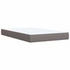 vidaXL &Kappa;&rho;&epsilon;&beta;ά&tau;&iota; Boxspring &mu;&epsilon; &Sigma;&tau;&rho;ώ&mu;&alpha; Taupe 120x190 &epsilon;&kappa;. &Upsilon;&phi;&alpha;&sigma;&mu;ά&tau;&iota;&nu;&omicron;
