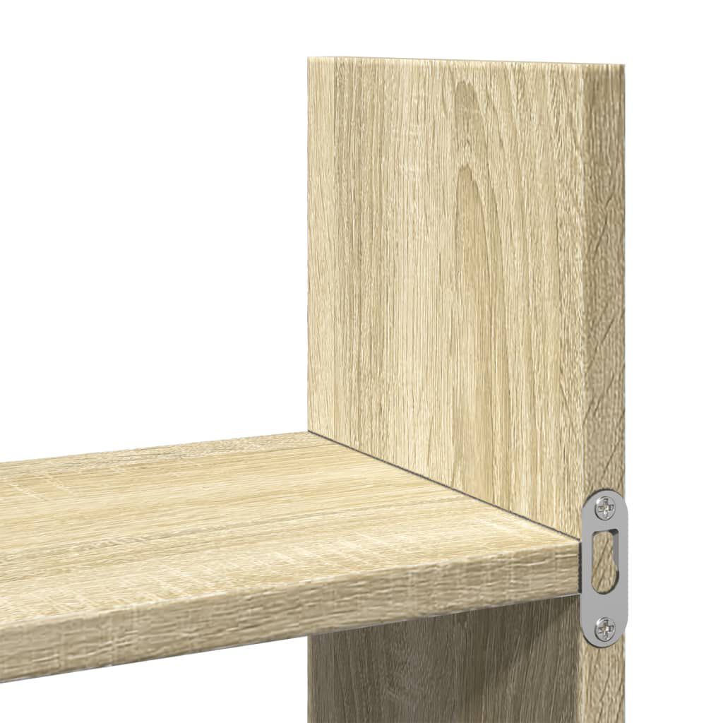 vidaXL Ντουλάπι Τοίχου Sonoma Δρυς 100x18x40εκ. από Επεξεργασμένο Ξύλο