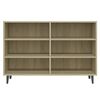 vidaXL Ραφιέρα Sonoma Δρυς 103,5 x 35 x 70 εκ. από Επεξεργ. Ξύλο