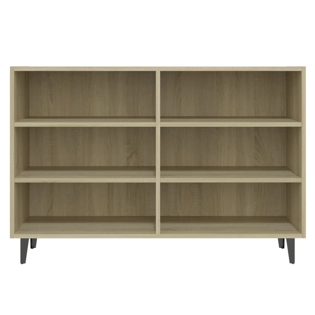 vidaXL Ραφιέρα Sonoma Δρυς 103,5 x 35 x 70 εκ. από Επεξεργ. Ξύλο