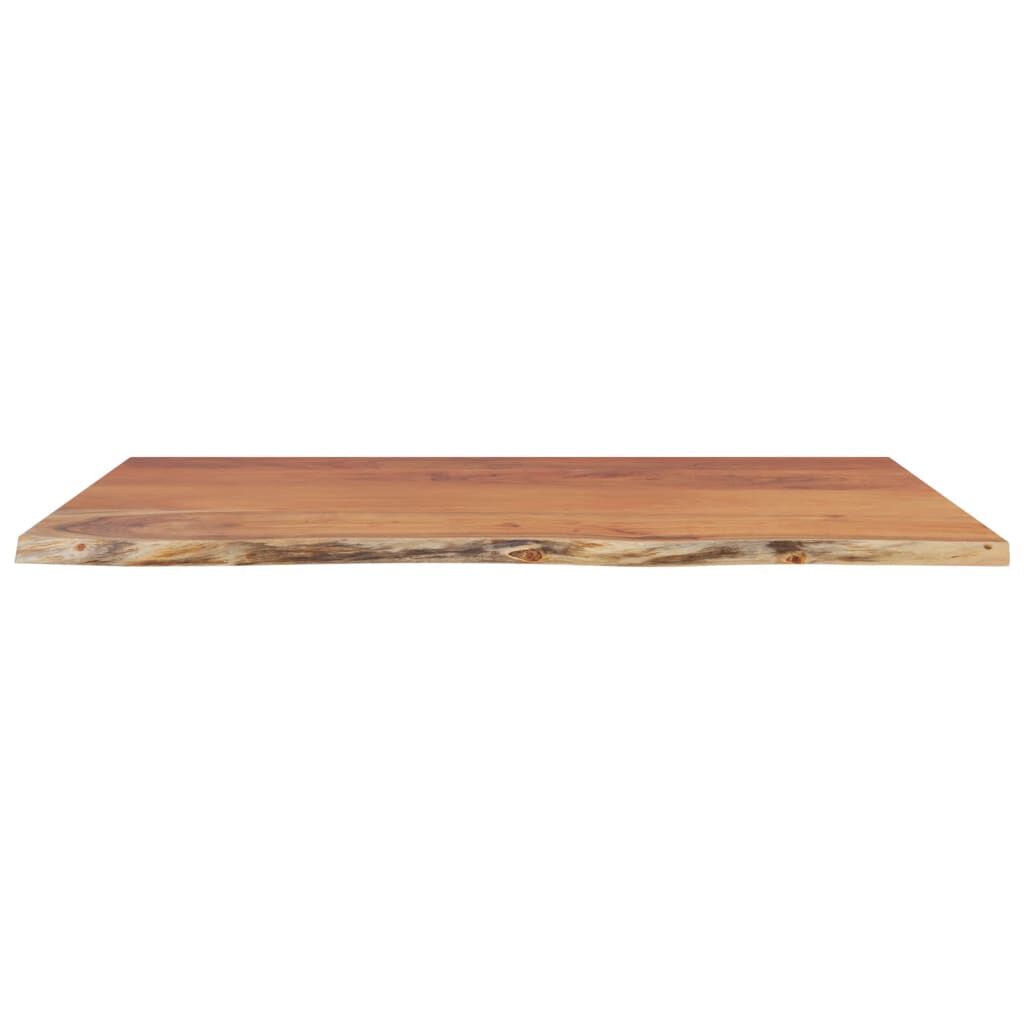 vidaXL Πάγκος Μπάνιου Ορθογώνιος 90x60x2,5 εκ. από Μασίφ Ξύλο Ακακίας