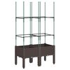 vidaXL &Zeta;&alpha;&rho;&nu;&tau;&iota;&nu;&iota;έ&rho;&alpha; &Kappa;ή&pi;&omicron;&upsilon; &mu;&epsilon; &Kappa;&alpha;&phi;&alpha;&sigma;&omega;&tau;ό &Kappa;&alpha;&phi;έ 80 x 40 x 142,5 &epsilon;&kappa;. &alpha;&pi;ό PP