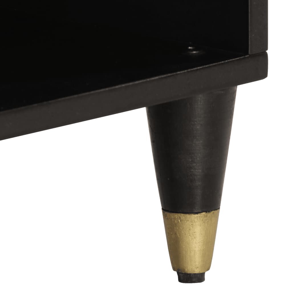 vidaXL Έπιπλο Τηλεόρασης 100 x 33 x 46 εκ. από Μασίφ Ξύλο Μάνγκο