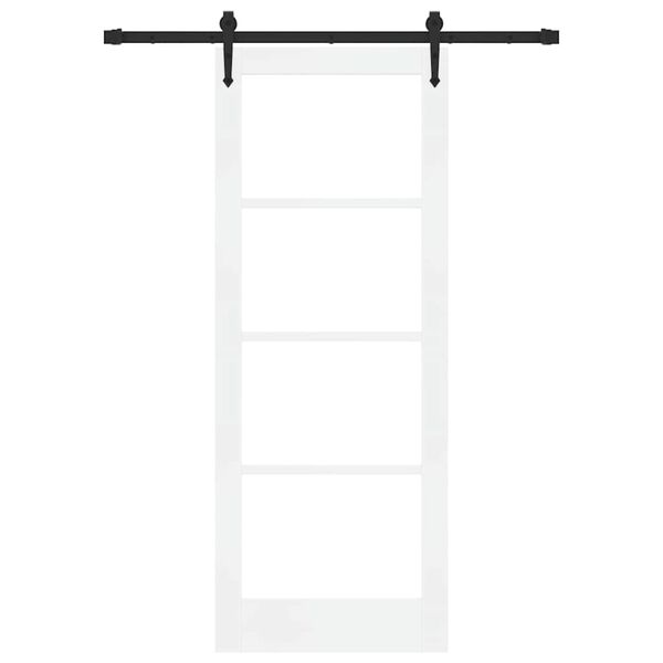 vidaXL Συρόμενη Πόρτα ORKDAL Λευκό 78 x 202 εκ.