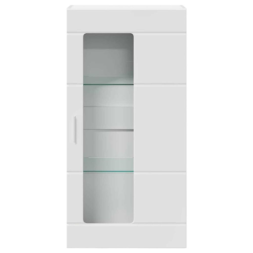 vidaXL Ντουλάπα τοίχου Λευκό 55 x 29 x 100 εκ Επεξεργασμένο ξύλο