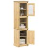 vidaXL Ντουλάπι Μπάνιου Corona 50x40x185 εκ. από Μασίφ Ξύλο Πεύκου