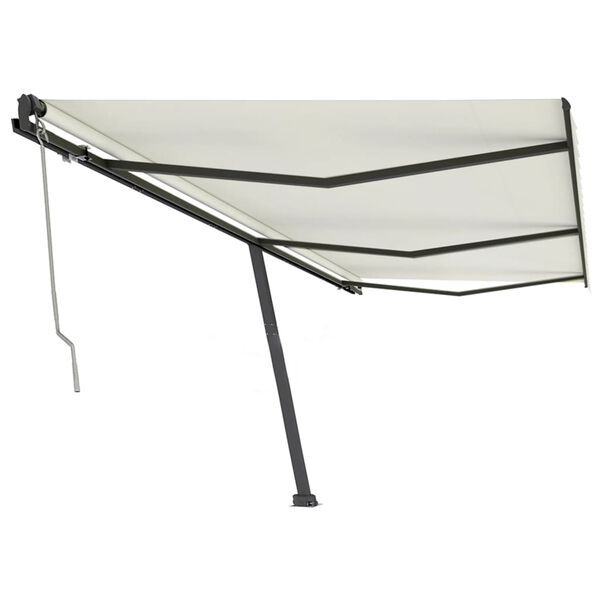 vidaXL Τέντα Αυτόματη Ανεξάρτητη Κρεμ 600x350 εκ.