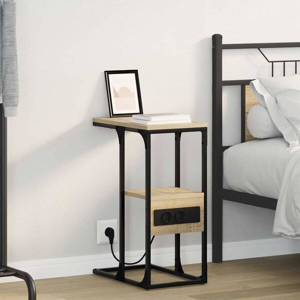 vidaXL &Kappa;&omicron;&mu;&omicron;&delta;ί&nu;&omicron; Sonoma &Delta;&rho;&upsilon;&sigmaf; 41.5 x 26 x 60.5 &epsilon;&kappa; &Epsilon;&pi;&epsilon;&xi;&epsilon;&rho;&gamma;&alpha;&sigma;&mu;έ&nu;&omicron; &xi;ύ&lambda;&omicron;