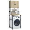 vidaXL Ντουλάπι Πλυντηρίου Sonoma Δρυς 68x48,5x194 εκ.