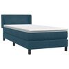 vidaXL &Kappa;&rho;&epsilon;&beta;ά&tau;&iota; Boxspring &mu;&epsilon; &Sigma;&tau;&rho;ώ&mu;&alpha; &Sigma;&kappa;&omicron;ύ&rho;&omicron; &Mu;&pi;&lambda;&epsilon; 90x220 &epsilon;&kappa;. &Beta;&epsilon;&lambda;&omicron;ύ&delta;&iota;&nu;&omicron;
