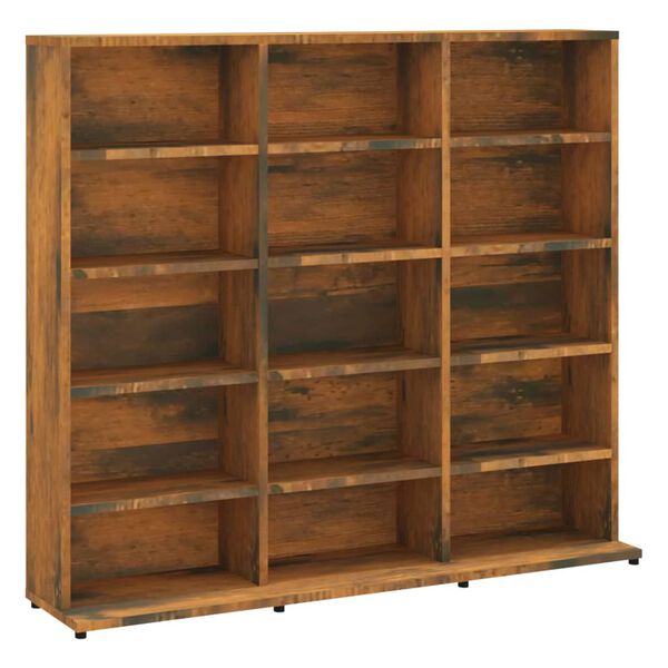 vidaXL Έπιπλο για CD Καπνιστή Δρυς 100x23x89,5 εκ. Επεξεργασμένο Ξύλο
