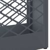 vidaXL Σχέδιο & βάση αποθήκευσης Ανθρακί 28 x 12 x 41 εκ Ατσάλι