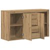 vidaXL &Pi;&lambda;&alpha;ϊ&nu;ό &gamma;&rho;&alpha;&phi;&epsilon;ί&omicron; Artisan Oak 120 x 36 x 69 &epsilon;&kappa; &Epsilon;&pi;&epsilon;&xi;&epsilon;&rho;&gamma;&alpha;&sigma;&mu;έ&nu;&omicron; &xi;ύ&lambda;&omicron;