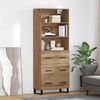 vidaXL Highboard Artisan Oak 69,5 x 34 x 180 &epsilon;&kappa;. &Epsilon;&pi;&epsilon;&xi;&epsilon;&rho;&gamma;&alpha;&sigma;&mu;έ&nu;&omicron; &xi;ύ&lambda;&omicron;