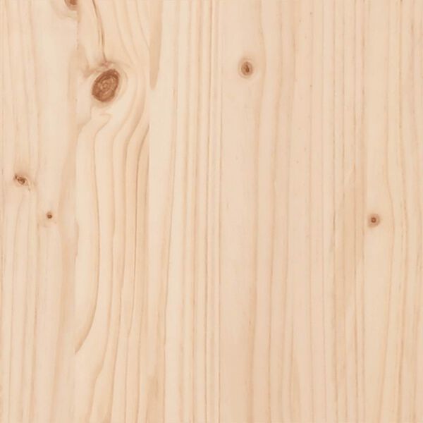 vidaXL Κρεβάτι Βιβλιοθήκη Χωρίς Στρώμα 160x200 εκ Μασίφ Ξύλο Πεύκου