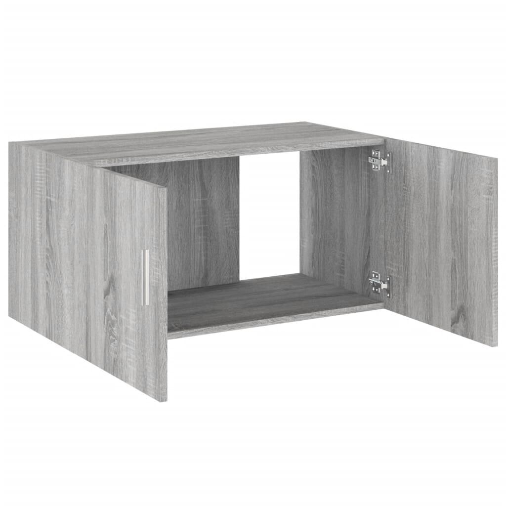 vidaXL Ντουλάπι Τοίχου Γκρι Sonoma 80 x 39 x 40 εκ. από Επεξεργ. Ξύλο