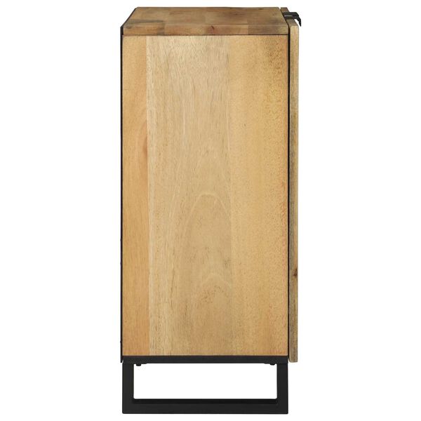 vidaXL Κονσόλα - 60 x 33.5 x 75 εκ., φτιαγμένη από μασίφ ξύλο μάνγκο.