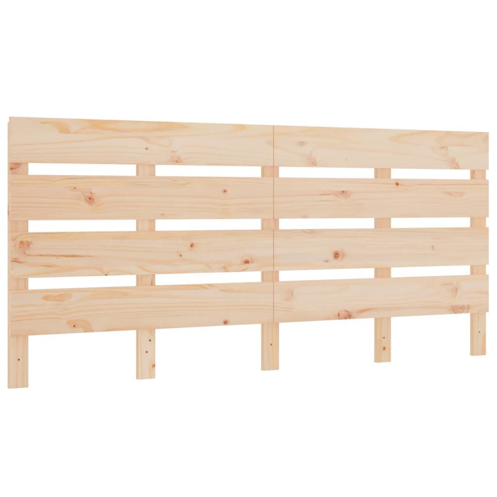 vidaXL Κεφαλάρι Κρεβατιού 140 x 3 x 80 εκ. από Μασίφ Ξύλο Πεύκου