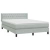 vidaXL &Kappa;&rho;&epsilon;&beta;ά&tau;&iota; Boxspring &mu;&epsilon; &Sigma;&tau;&rho;ώ&mu;&alpha; &Alpha;&nu;&omicron;&iota;&chi;&tau;ό &Gamma;&kappa;&rho;&iota; 140x210 &epsilon;&kappa;. &Beta;&epsilon;&lambda;&omicron;ύ&delta;&iota;&nu;&omicron;