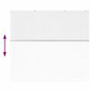 vidaXL &Beta;&epsilon;&nu;&epsilon;&tau;&sigma;&iota;ά&nu;&iota;&kappa;&epsilon;&sigmaf; &Rho;ό&delta;&epsilon;&sigmaf; &Lambda;&epsilon;&upsilon;&kappa;ό 130 x 140 cm &Alpha;&lambda;&omicron;&upsilon;&mu;ί&nu;&iota;&omicron;