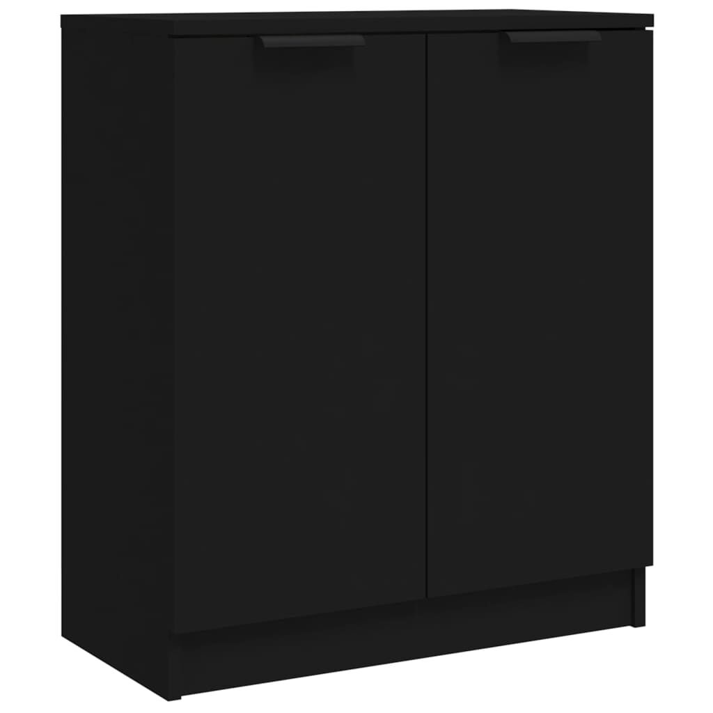 vidaXL Ντουλάπι Μαύρο 60 x 30 x 70 εκ. από Επεξεργασμένο Ξύλο
