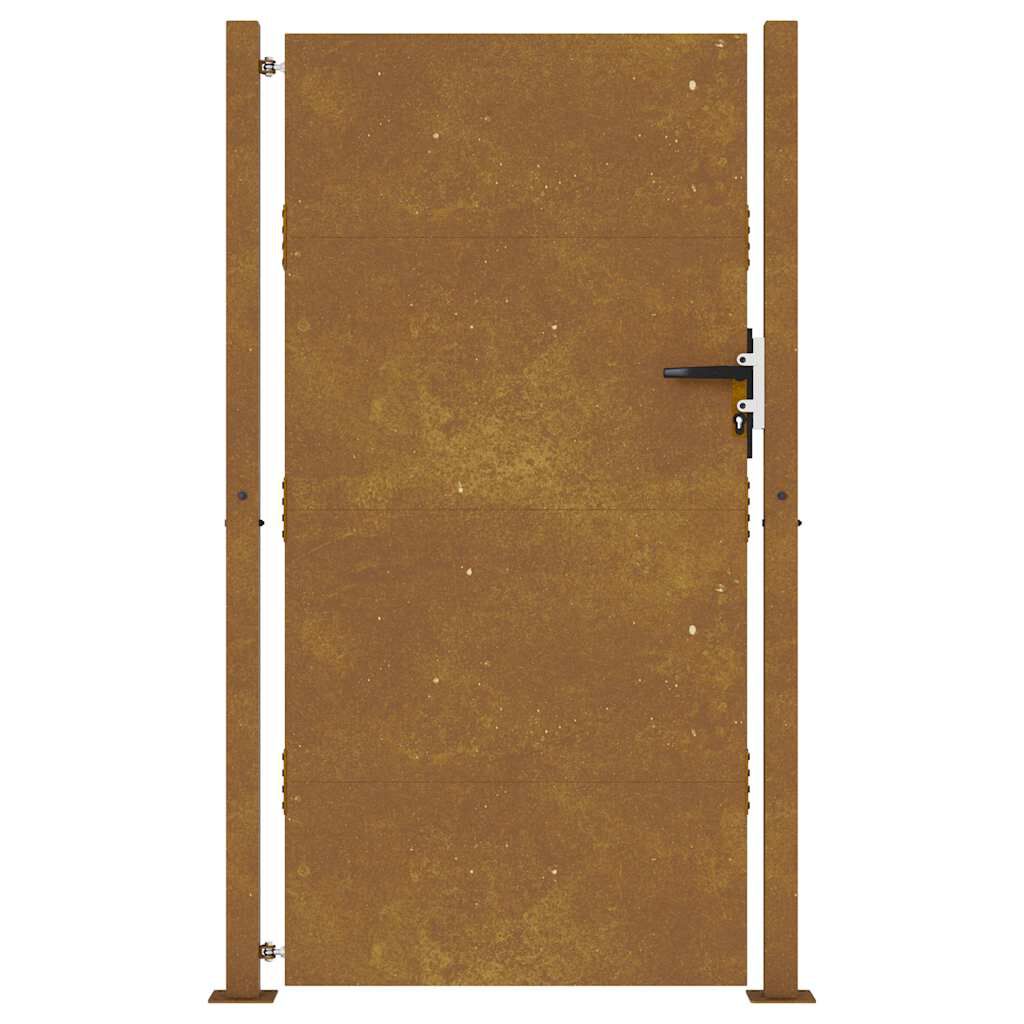 vidaXL Πύλη Κήπου 105 x 180 εκ. από Ατσάλι Corten