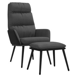 vidaXL &Pi;&omicron;&lambda;&upsilon;&theta;&rho;ό&nu;&alpha; Relax &Sigma;&kappa;&omicron;ύ&rho;&omicron; &Gamma;&kappa;&rho;&iota; Ύ&phi;&alpha;&sigma;&mu;&alpha; & &Sigma;&upsilon;&nu;&theta;&epsilon;&tau;&iota;&kappa;ό &Delta;έ&rho;&mu;&alpha; &mu;&epsilon; &Sigma;&kappa;&alpha;&mu;&pi;ό