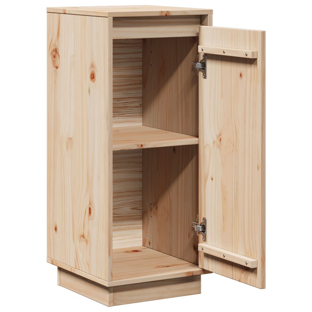 vidaXL Ντουλάπι 31,5 x 34 x 75 εκ. από Μασίφ Ξύλο Πεύκου
