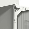vidaXL Highboard Λευκό 68x39x123 cm Ατσάλι