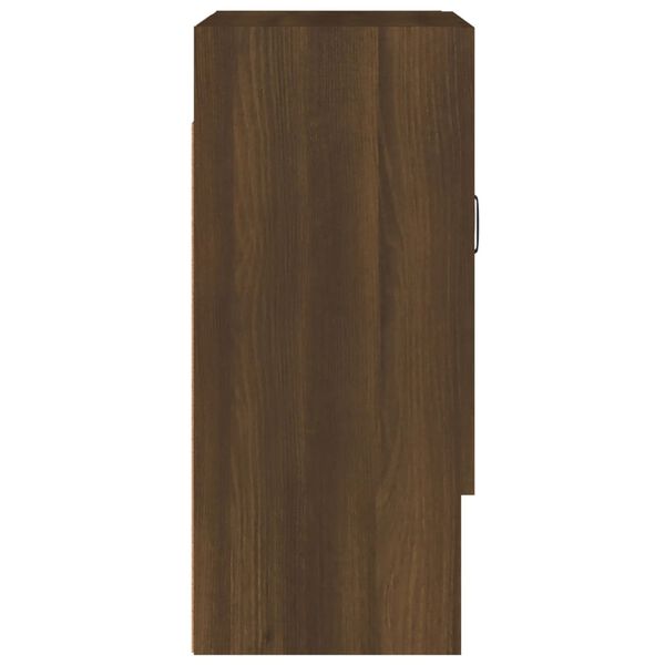 vidaXL Ντουλάπι Τοίχου Καφέ Δρυς 60x31x70 εκ. Επεξεργασμένο Ξύλο