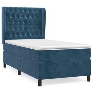 vidaXL &Kappa;&rho;&epsilon;&beta;ά&tau;&iota; Boxspring &mu;&epsilon; &Sigma;&tau;&rho;ώ&mu;&alpha; &Sigma;&kappa;&omicron;ύ&rho;&omicron; &Mu;&pi;&lambda;&epsilon; 90x190 &epsilon;&kappa;. &Beta;&epsilon;&lambda;&omicron;ύ&delta;&iota;&nu;&omicron;