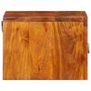 vidaXL Κομοδίνο 2 pcs Καφέ 35 x 30 x 22 εκ. Μασίφ ξύλο ακακίας