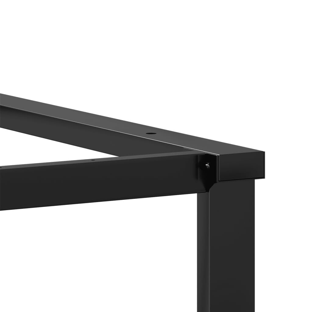vidaXL Πόδια Τραπεζαρίας σε Σχήμα «Ο» 160x80x73 εκ. Ατσάλι