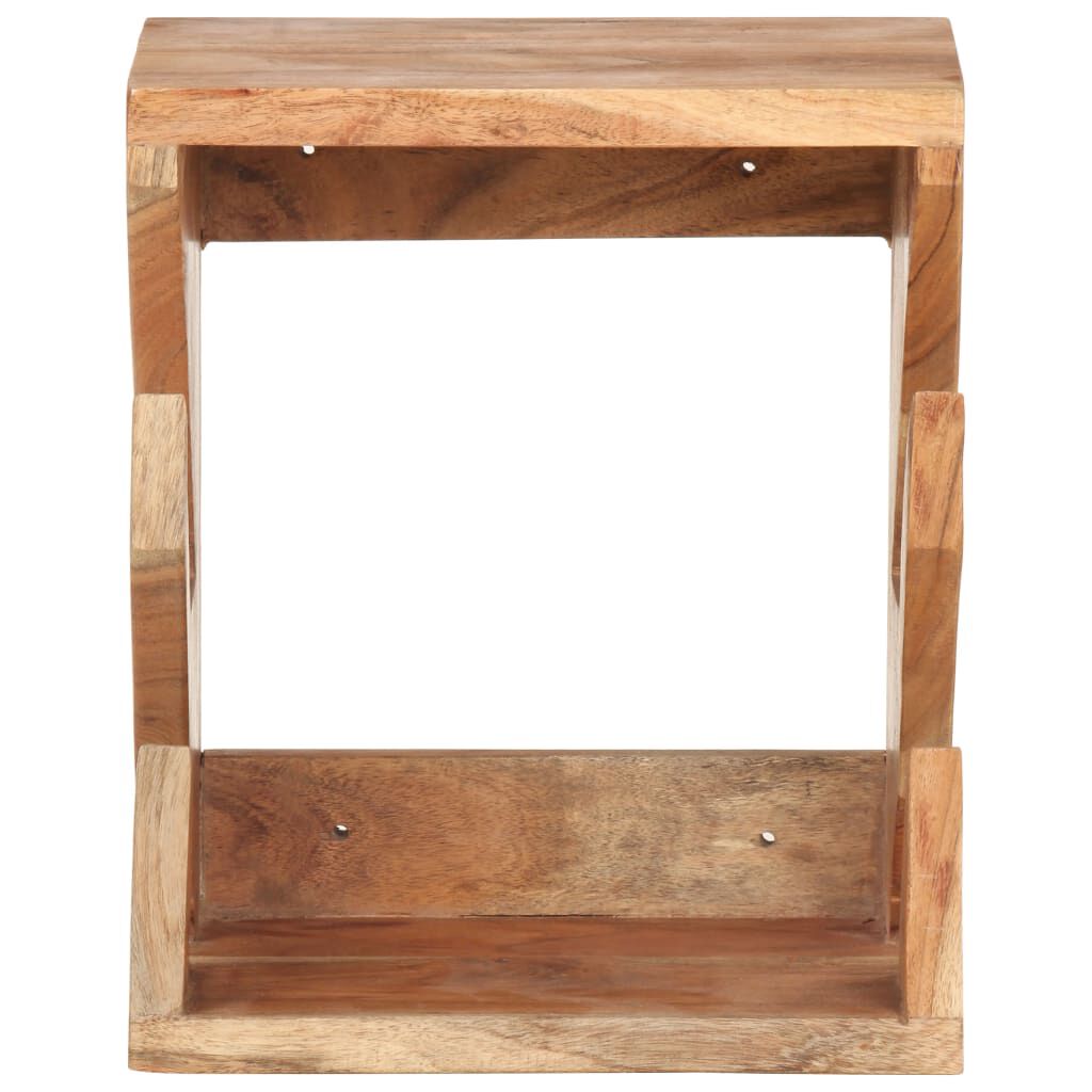 vidaXL Βάση για Skateboard Επιτοίχια 25x20x30 εκ. Μασίφ Ξύλο Ακακίας