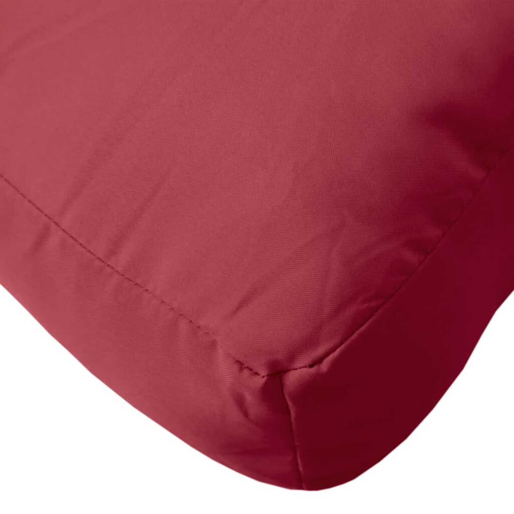 vidaXL Μαξιλάρι Παλέτας Μπορτντό 60 x 40 x 12 εκ. Υφασμάτινο