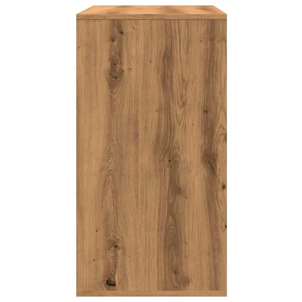 vidaXL Ντουλάπι καλλυντικών Artisan Oak 80x40x75cm Κατασκευασμένο ξύλο