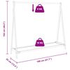 vidaXL Κρεμάστρα Ρούχων με Ράφια 106x34x102 εκ. Μπαμπού