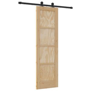 vidaXL &Sigma;&upsilon;&rho;ό&mu;&epsilon;&nu;&eta; &Pi;ό&rho;&tau;&alpha; ORKDAL 61 x 198,5 &epsilon;&kappa;. &Mu;&alpha;&sigma;ί&phi; &Xi;ύ&lambda;&omicron; &Pi;&epsilon;ύ&kappa;&omicron;&upsilon; &Phi;&upsilon;&sigma;&iota;&kappa;ό
