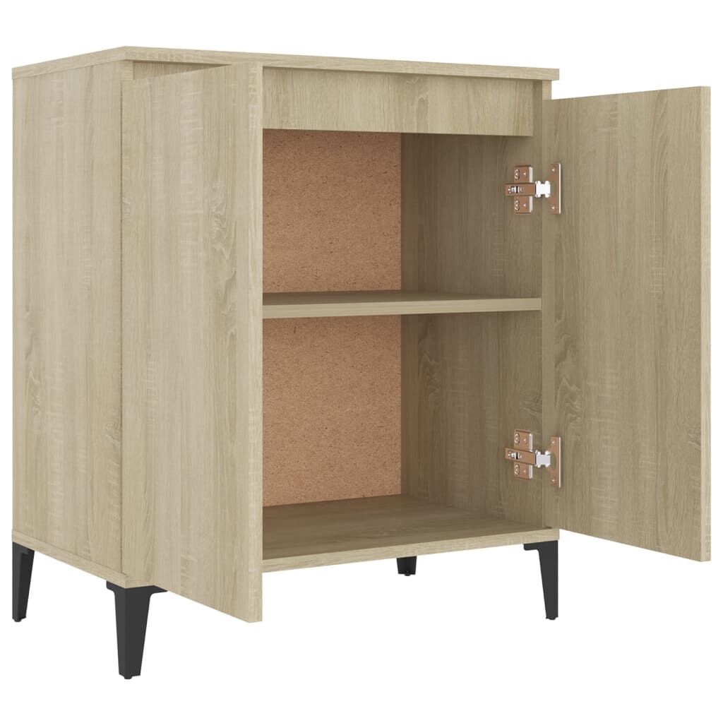 vidaXL Συρταριέρα Sonoma Δρυς 60x35x70 εκ. Επεξεργασμένο Ξύλο