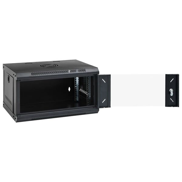 vidaXL Καμπίνα Δικτύου Επιτοίχια 6U 19'' IP20 53x40x30 εκ.