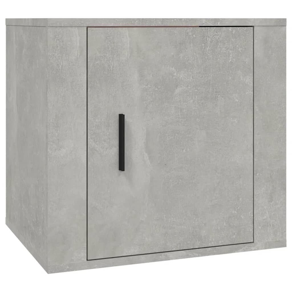 vidaXL Κομοδίνα Γκρι Σκυροδέματος 50x39x47 εκ.