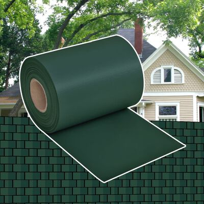vidaXL Περίφραξη Προστατευτική Πράσινη 70 x 0,19 μ. από PVC