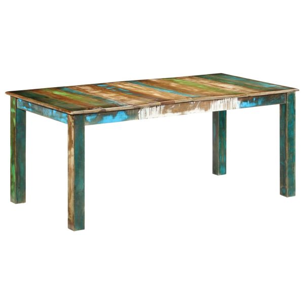 vidaXL Τραπεζαρία 180 x 90 x 76 εκ. από Μασίφ Ανακυκλωμένο Ξύλο