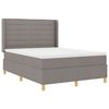vidaXL &Kappa;&rho;&epsilon;&beta;ά&tau;&iota; &mu;&epsilon; &epsilon;&lambda;&alpha;&tau;ή&rho;&iota;&alpha; &mu;&epsilon; &sigma;&tau;&rho;ώ&mu;&alpha; Taupe 160 x 200 cm ύ&phi;&alpha;&sigma;&mu;&alpha;