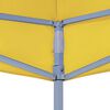 vidaXL Κάλυμμα Τέντας Εκδηλώσεων Κίτρινο 2 x 2 μ. 270 γρ/μ²