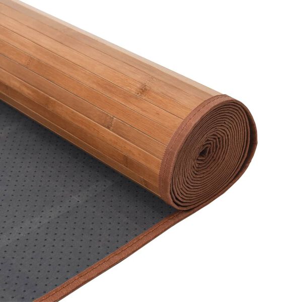 vidaXL Χαλί Ορθογώνιο Φυσικό 60 x 100 εκ. Μπαμπού