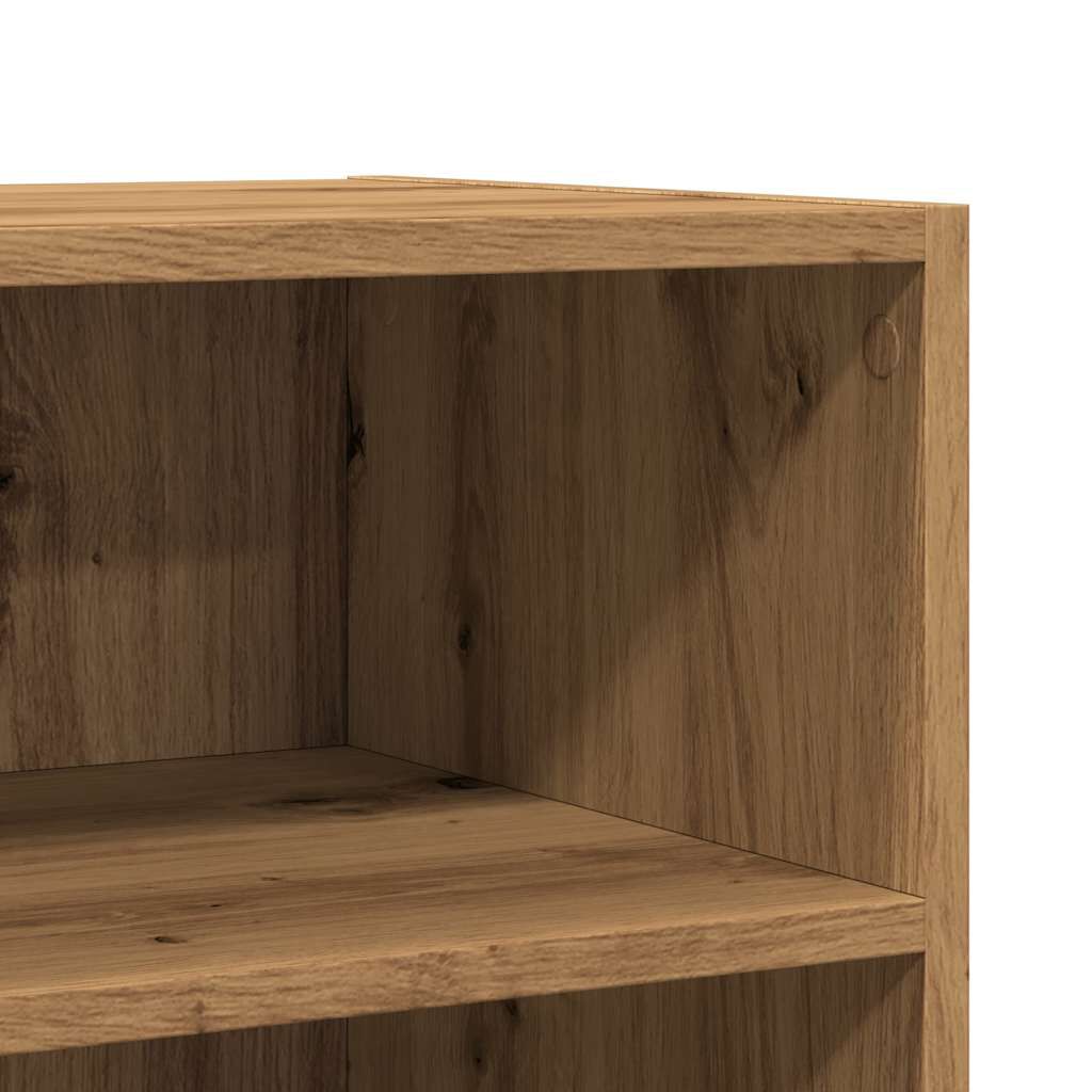 vidaXL Μπουφές Αρτισιανή Δρυς 57x35x75 εκ. από Επεξεργασμένο Ξύλο