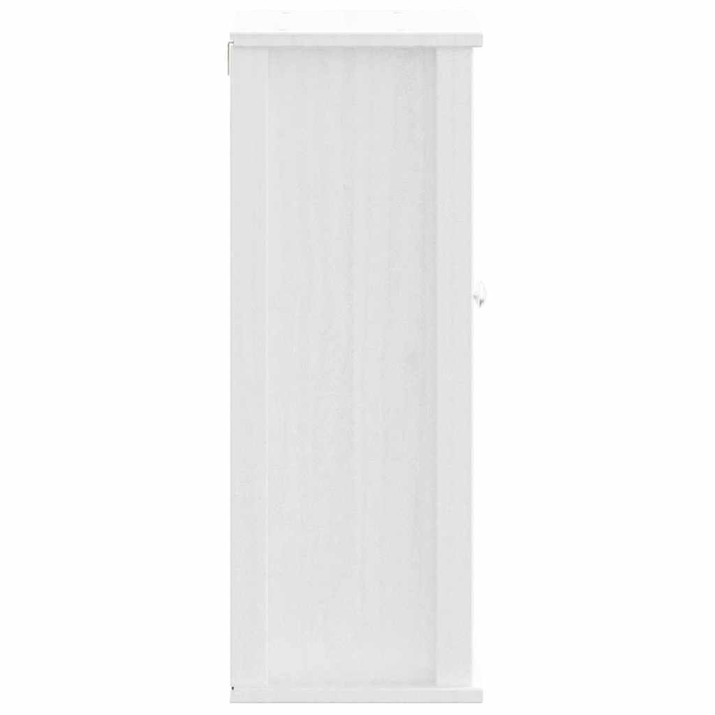 vidaXL Ντουλάπι Μπάνιου Επιτοίχιο BERG Λευκό 40x27x71,5 εκ Μασίφ Πεύκο